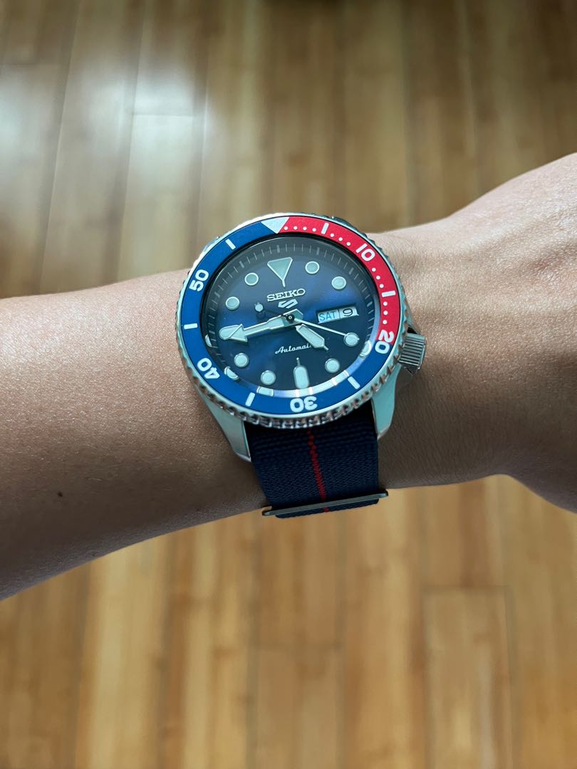 Seiko 5kx pepsi cheap