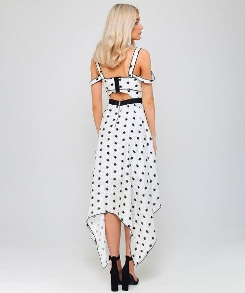 Self portrait star handkerchief dress cheap