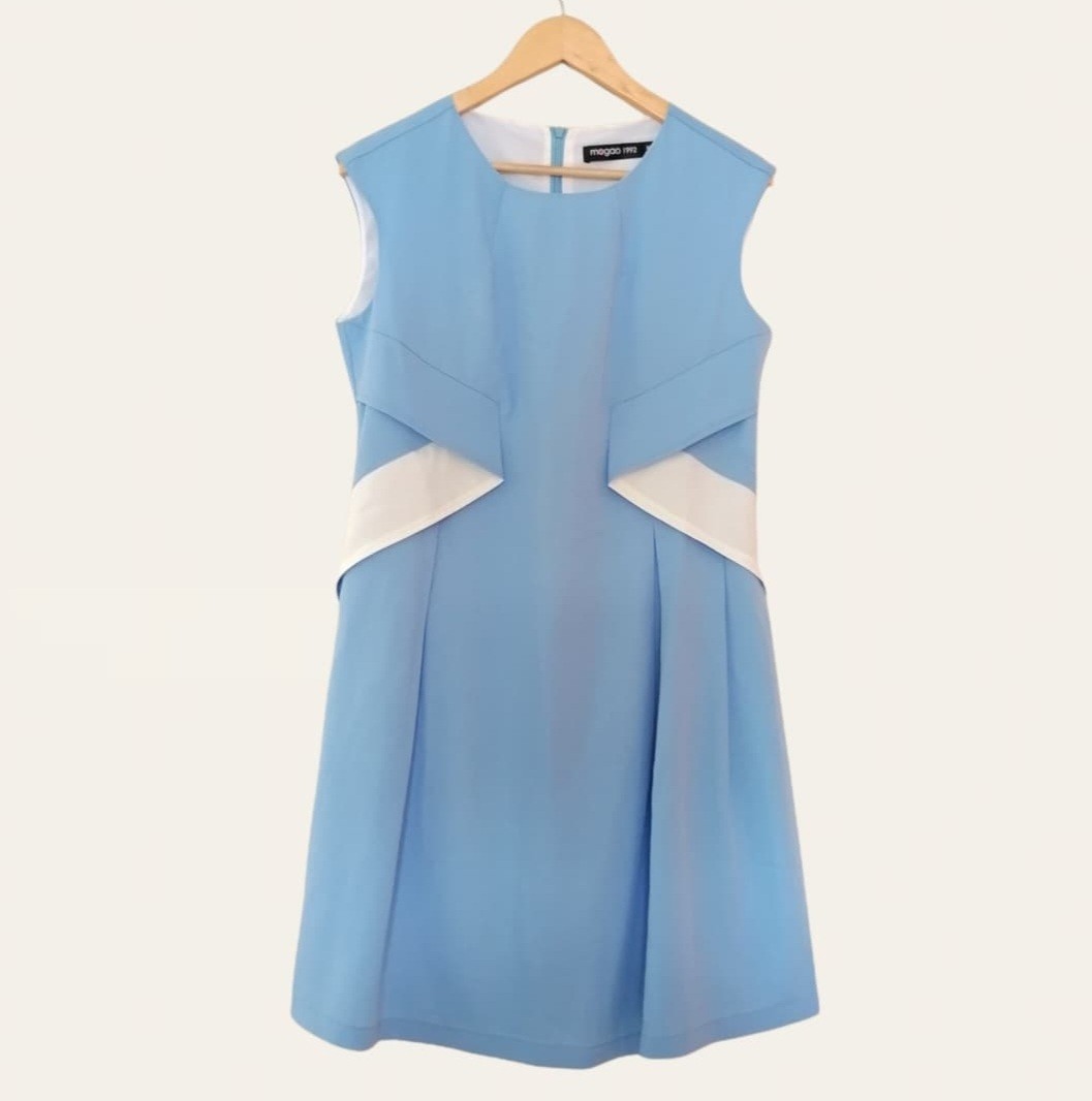 Sky Blue Dress, Women's Fashion, Dresses & Sets, Dresses on Carousell
