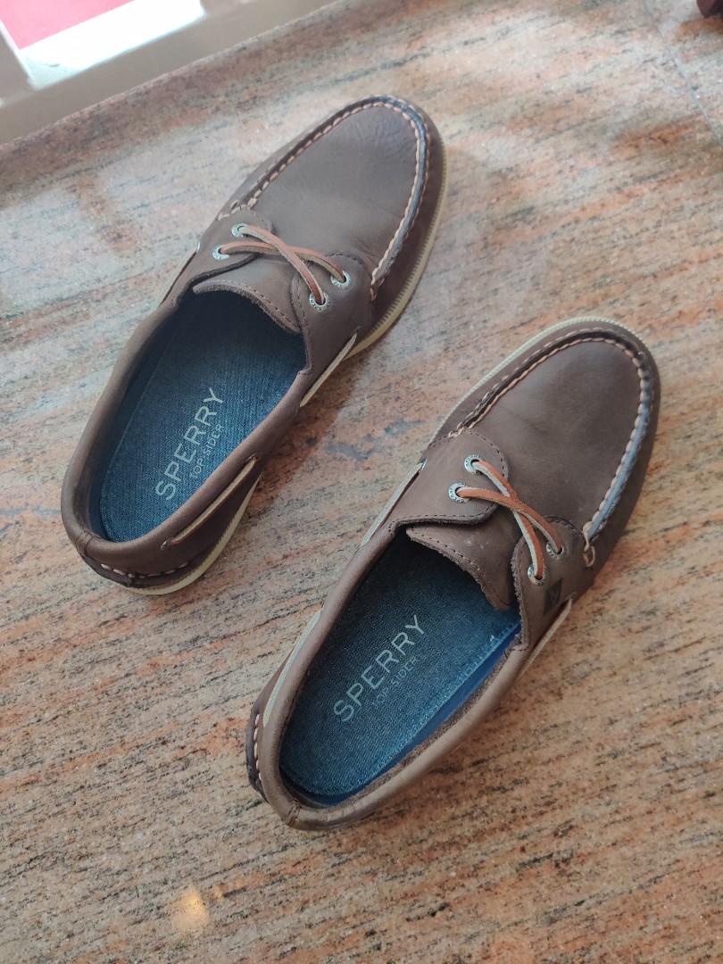 Sperry Cross Lace Brown Men s Fashion Footwear Casual shoes on