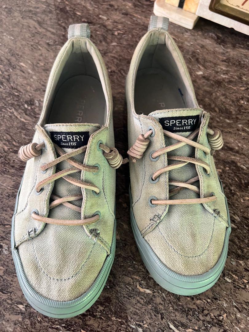 sperry blue sneakers