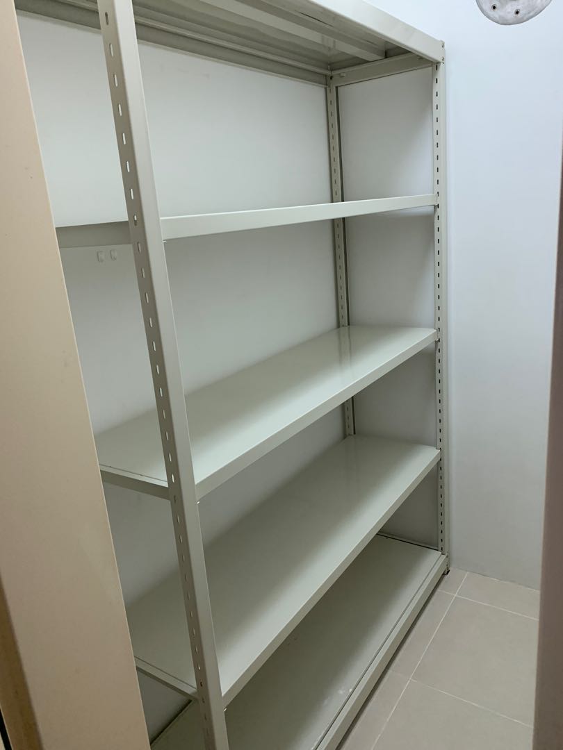 Storeroom steel rack, Furniture & Home Living, Furniture, Shelves ...