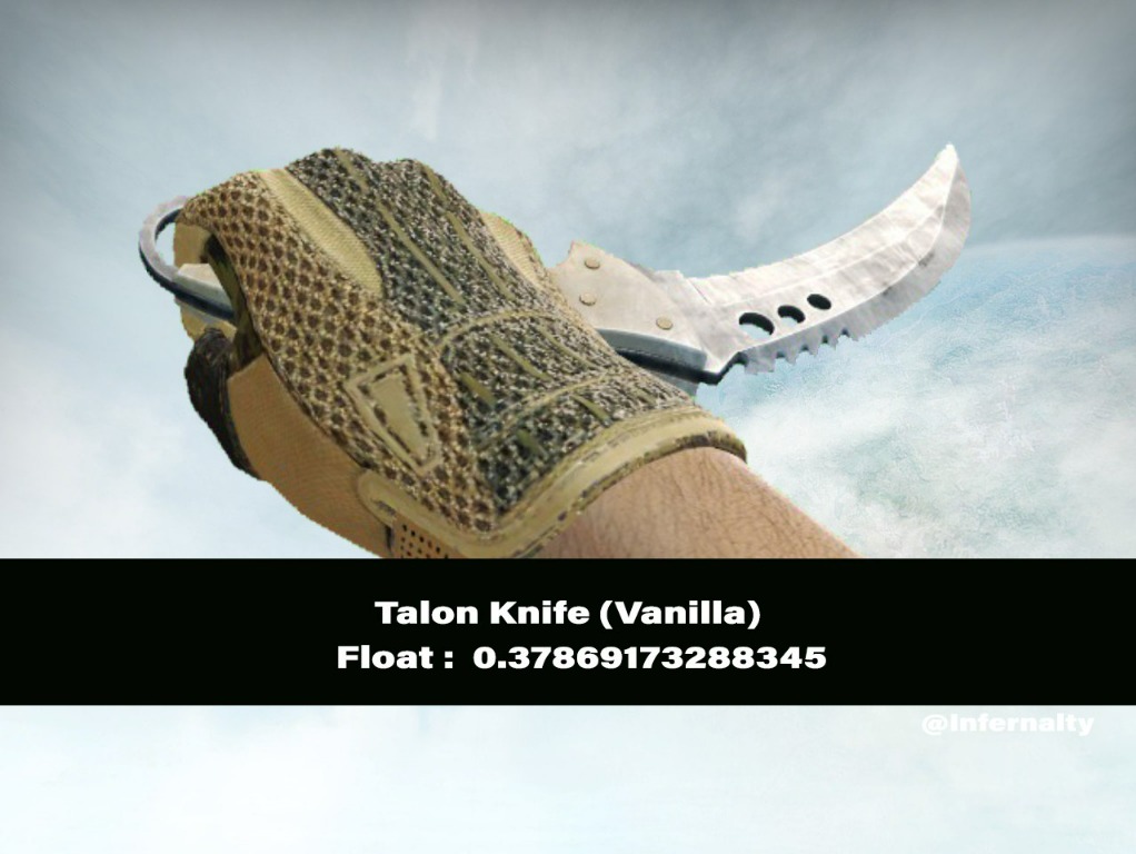 Talon Knife VANILLA CSGO SKINS KNIVES, Video Gaming, Gaming Accessories