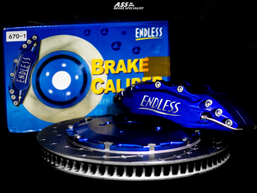 Endless EC670 6 Pot Caliper Brake Kit for ( Honda Civic / Vezel
