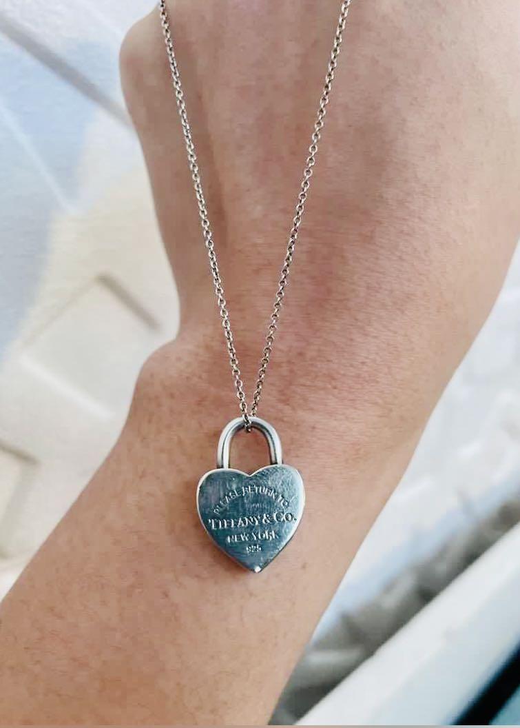 Tiffany top necklace chunky
