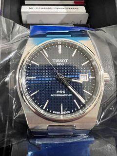 Tissot PRX 80 Powermatic new US AD blue