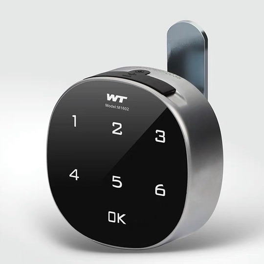 Touch Screen 6 Digit Keyless Mailbox Digital Letter Box Lock Password ...