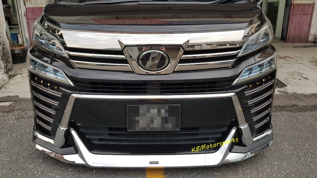 Toyota Vellfire Alphard Modellista Bodykit Auto Accessories on