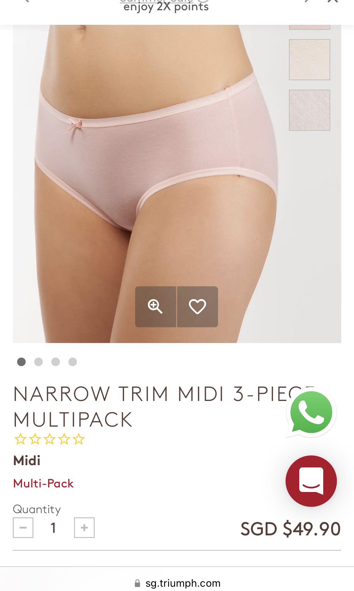 Triumph seamless panties/ underwear, Everything Else on Carousell