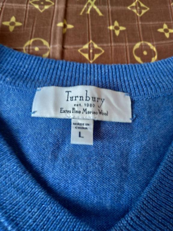 Turnbury extra fine sales merino wool sweater