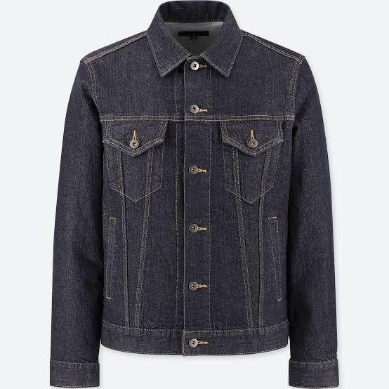 UNIQLO Men Denim Jacket (Navy M 