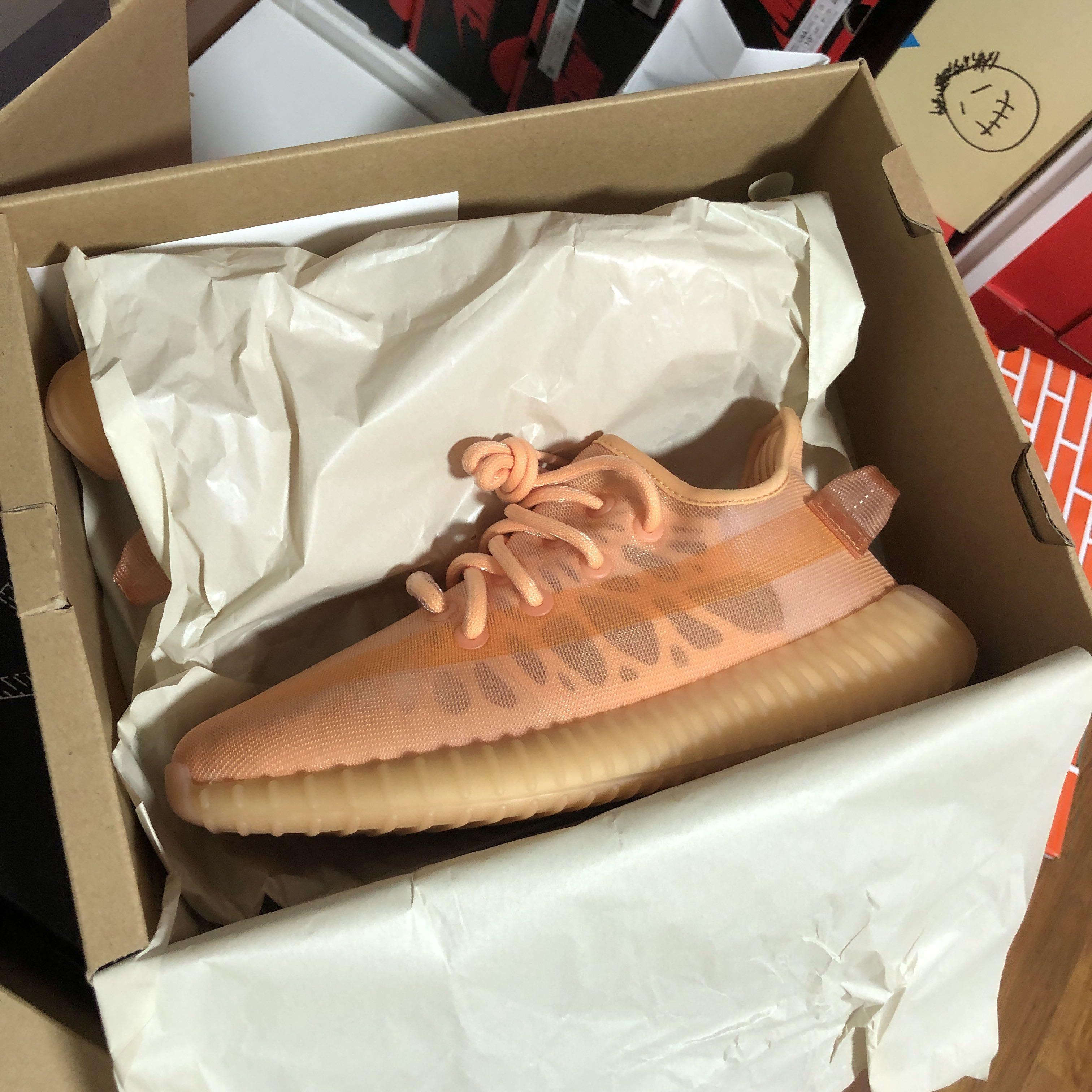 HOT Yeezy Boost 350 V2 Mono Clay On Feet US (UK 4) Yeezy