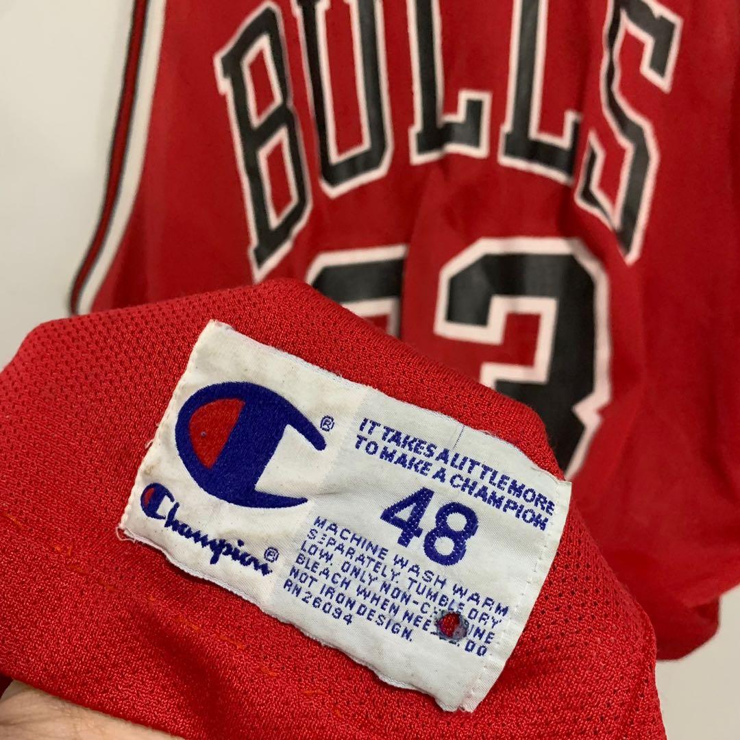 Vintage Michael Jordan Chicago Bulls Gold Champion Jersey – For All To Envy