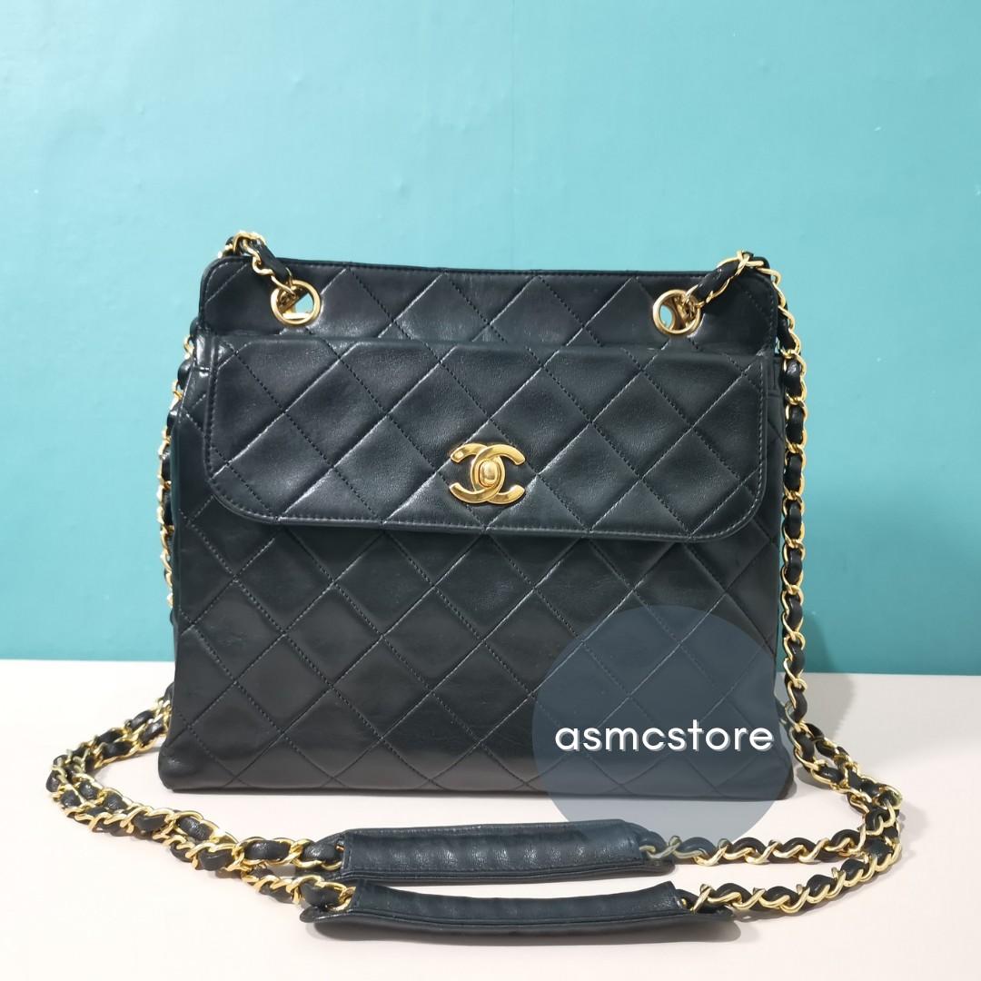 Vintage Chanel Long Handle (Category: Luxury Bags & Wallets) located in Marikina City. Submitted by asmcstore (Listing ID 1171579054, Image 1). Description: Vintage Chanel long handle Made in France Series 1 Made in 1989 to 1991 Can be worn as a crossbody bag **These are VINTAGE/PRELOVED bags signs of usage might be present** **Bags are cleaned and conditioned**.