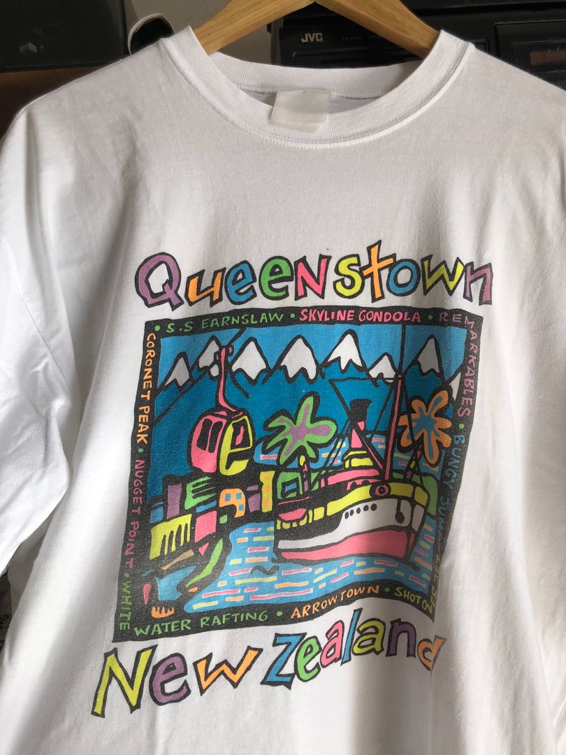 VINTAGE QUEENSTOWN NEW ZEALAND, Men's Fashion, Tops & Sets, Tshirts