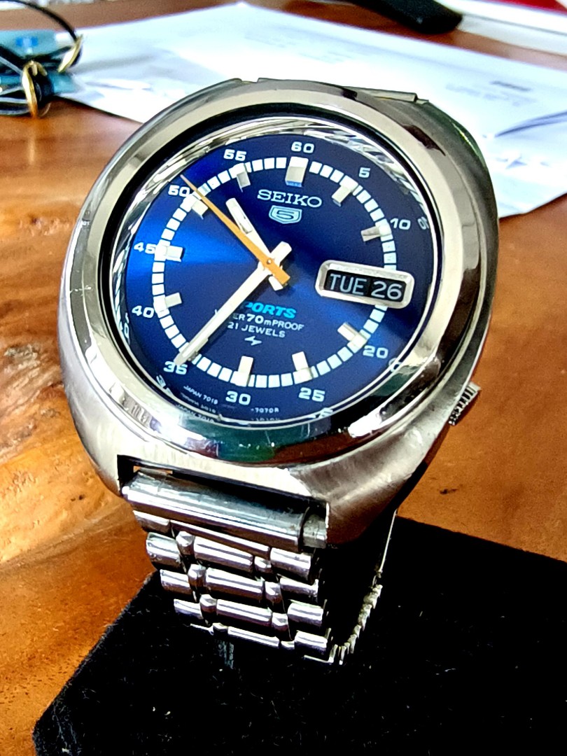 Vintage Seiko 7019-7050 Automatic Watch, Men's Fashion, Watches &  Accessories, Watches on Carousell