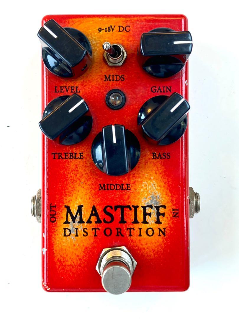 楽器・機材 WEEHBO Effekte MASTIFF DISTORTION