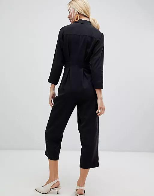 Whistles Jolie zip front jumpsuit