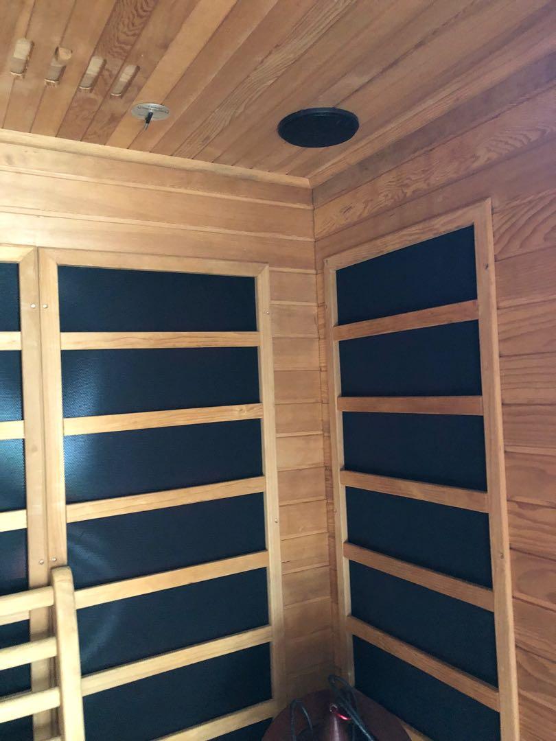 Wooden Sauna box. Canadian Cedar, Health & Nutrition, Massage Devices