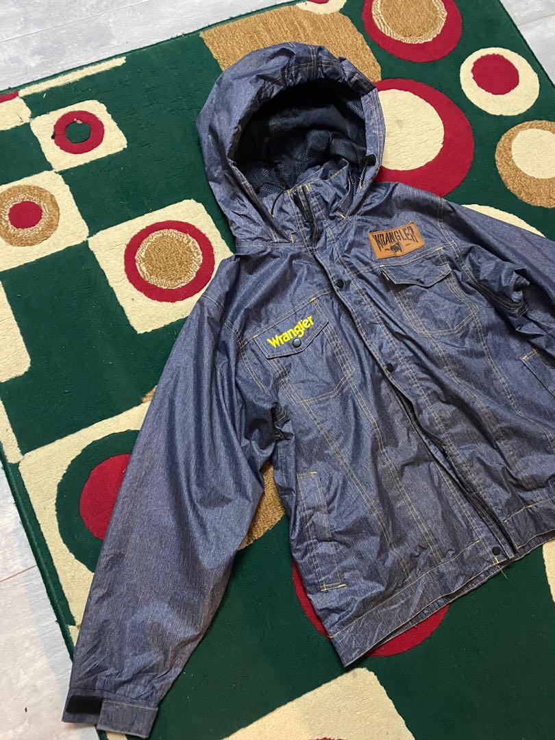 Wrangler Windbreaker Macam Denim Jacket Men s Fashion Coats