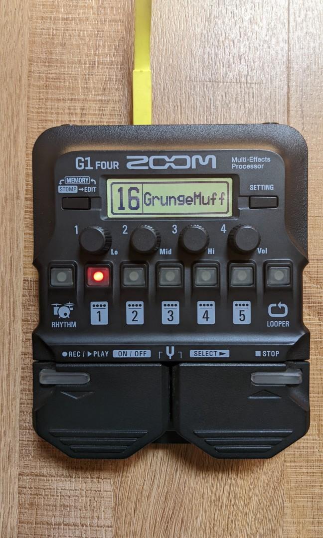 Zoom G1 Four Guitar MultiEffects Processor, Hobbies & Toys, Music