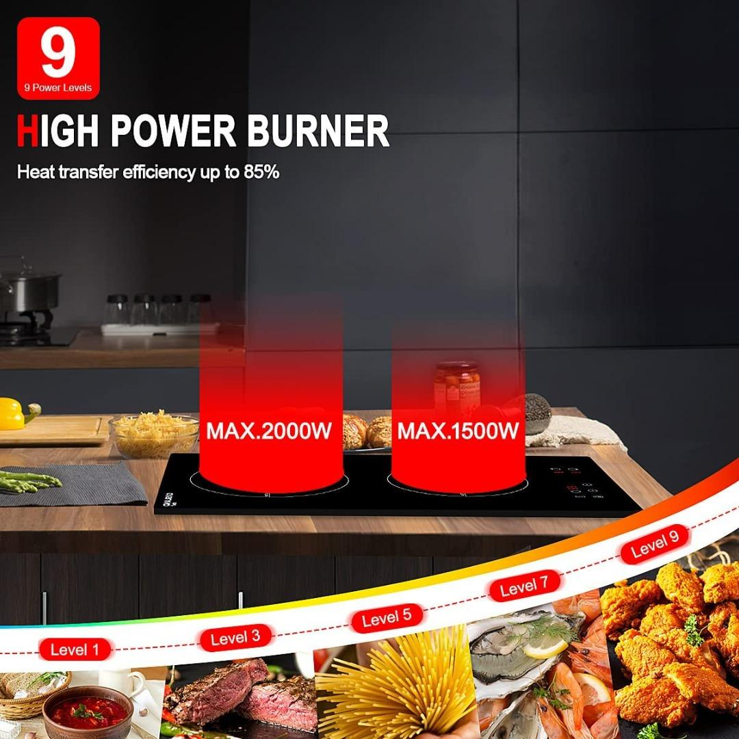 [1210] 12" Builtin Induction Cooktop, GASLAND Chef IH30BF 240V