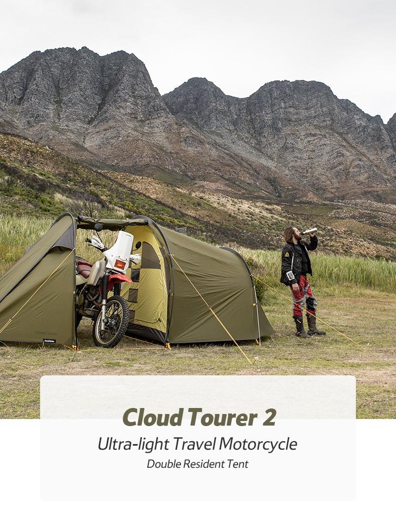 Cloud tourer 2 sales motorcycle tent