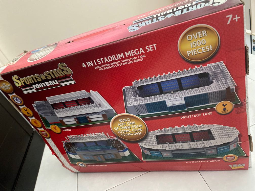 Emirates stadium online lego set