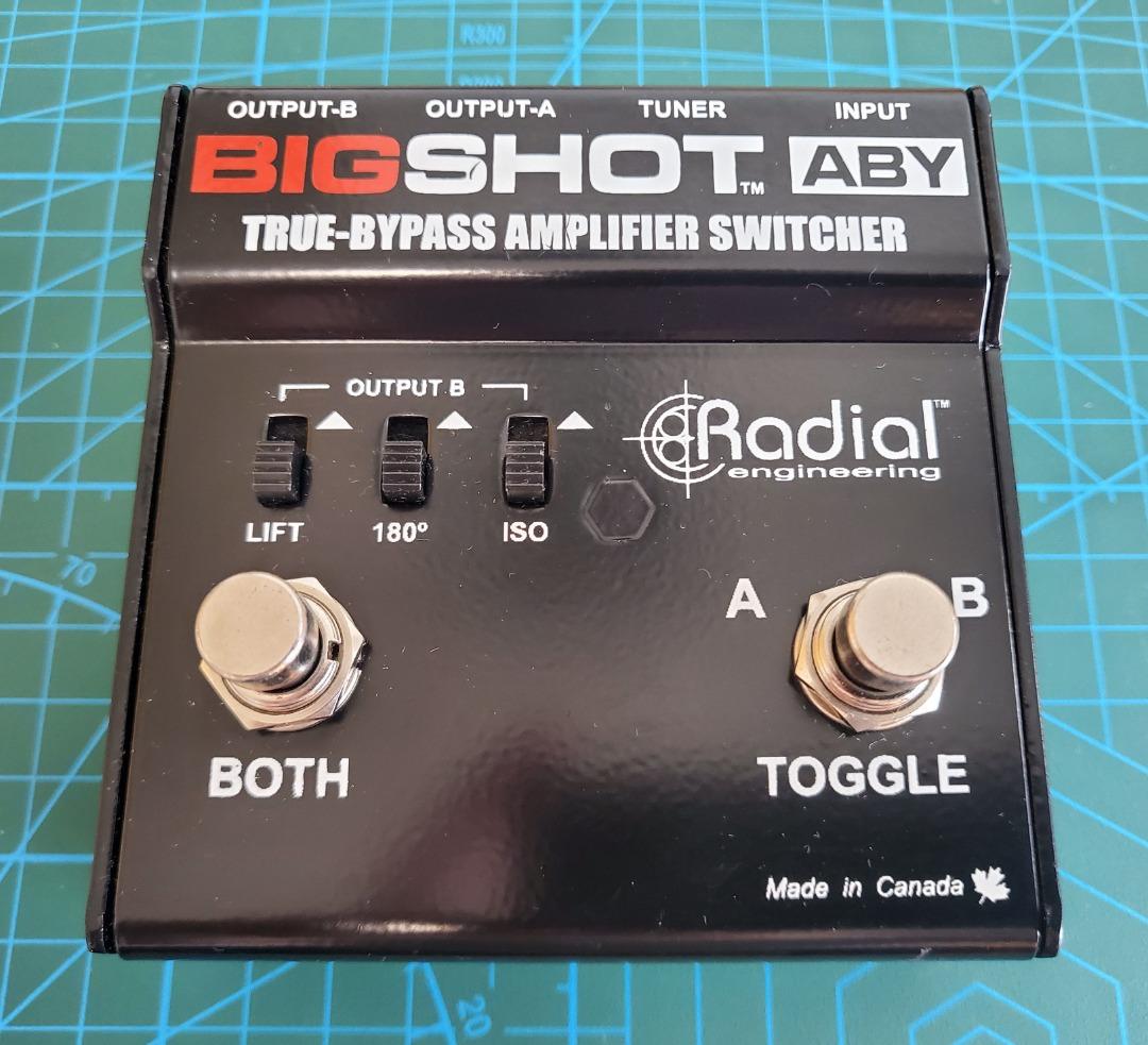 90%新,加製] Radial BigShot ABY True-Bypass Amplifier Switcher