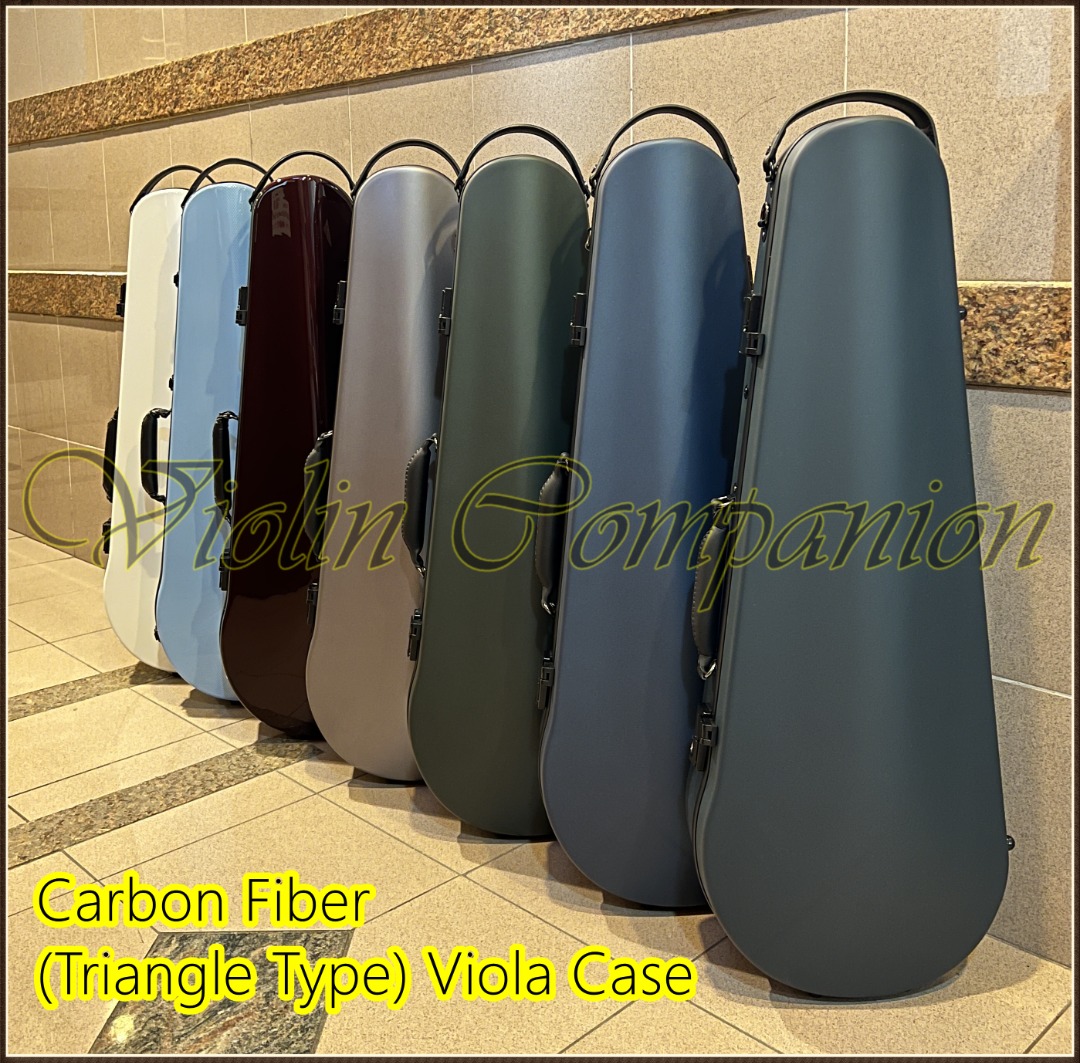 〖提琴伴侶〗超輕量 碳纖維 三角型款 中提琴盒 Ultra Light Carbon Fiber (Triangle Type) Viola ...