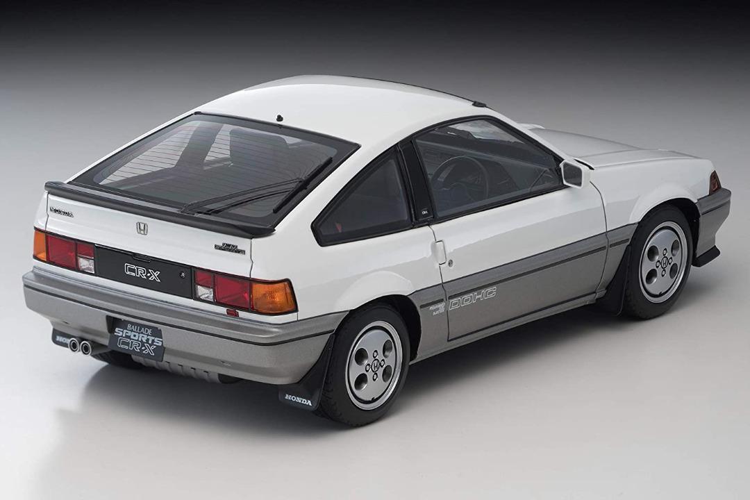 全新日版honda Ballad Sports Crx Si 1 18 完成品白灰white Grey Two Tone Ignition Model Tomytec Diecast Toy Car 車仔 興趣及遊戲 玩具 遊戲類 Carousell