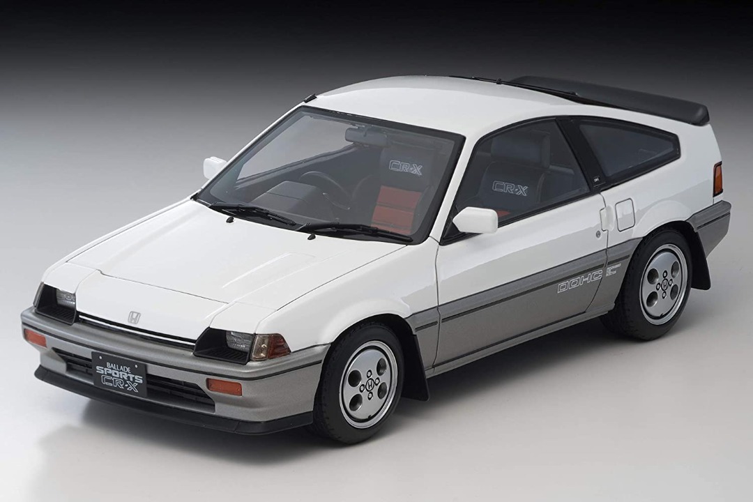 全新日版honda Ballad Sports Crx Si 1 18 完成品白灰white Grey Two Tone Ignition Model Tomytec Diecast Toy Car 車仔 興趣及遊戲 玩具 遊戲類 Carousell