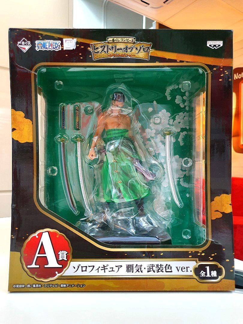 海賊王a賞一番賞索隆卓洛三刀流霸氣 武裝色ver 索隆的冒險歷程 One Piece Histor Of Zoro Special Edition Roronoa Zoro 興趣及遊戲 玩具 遊戲類