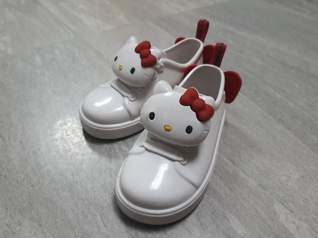 全新Mini Melissa HELLO KITTY 小童女童膠