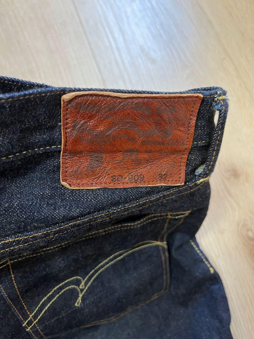 日本製Studio d artisan 小豬SD 909 W32, 男裝, 褲＆半截裙, 牛仔褲