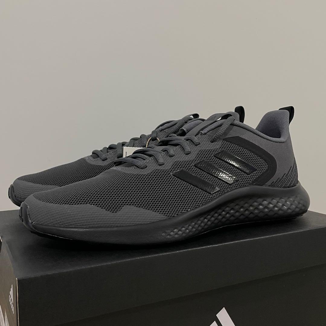 Adidas dark grey shoes hotsell