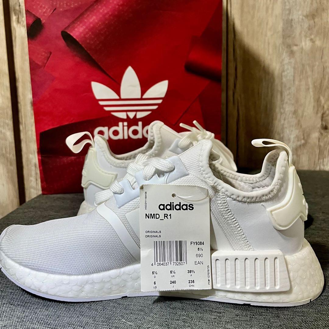 Adidas NMD R1 White US 6 Brand New Women s Fashion Footwear