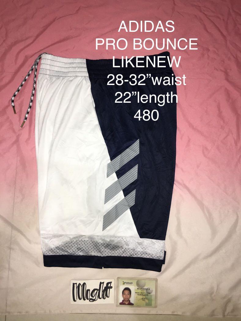 ADIDAS PRO BOUNCE BASKETBALL SHORT Men s Fashion Bottoms Shorts