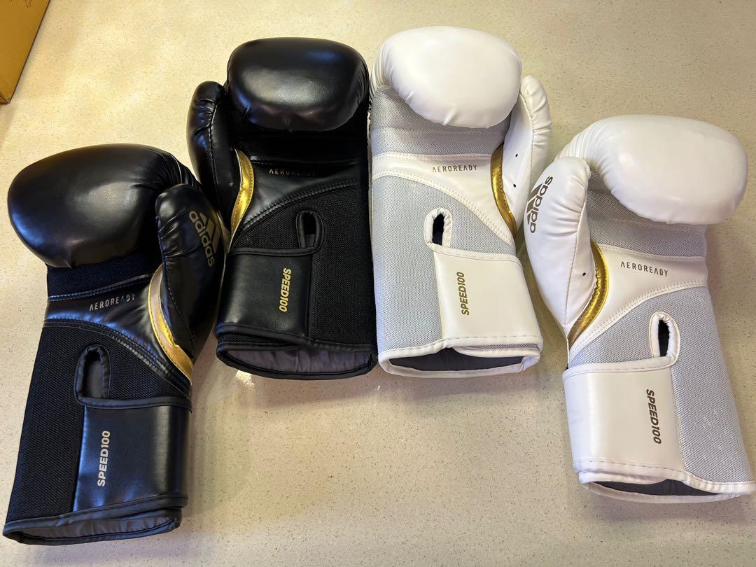Adidas Speed 100 Boxing Gloves 10oz (2 pairs), Sports Equipment
