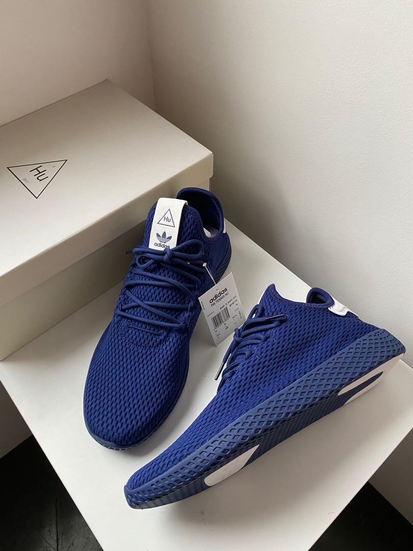 ADIDAS x PHARRELL Tennis HU Solid Dark Blue US 10.5 Men s