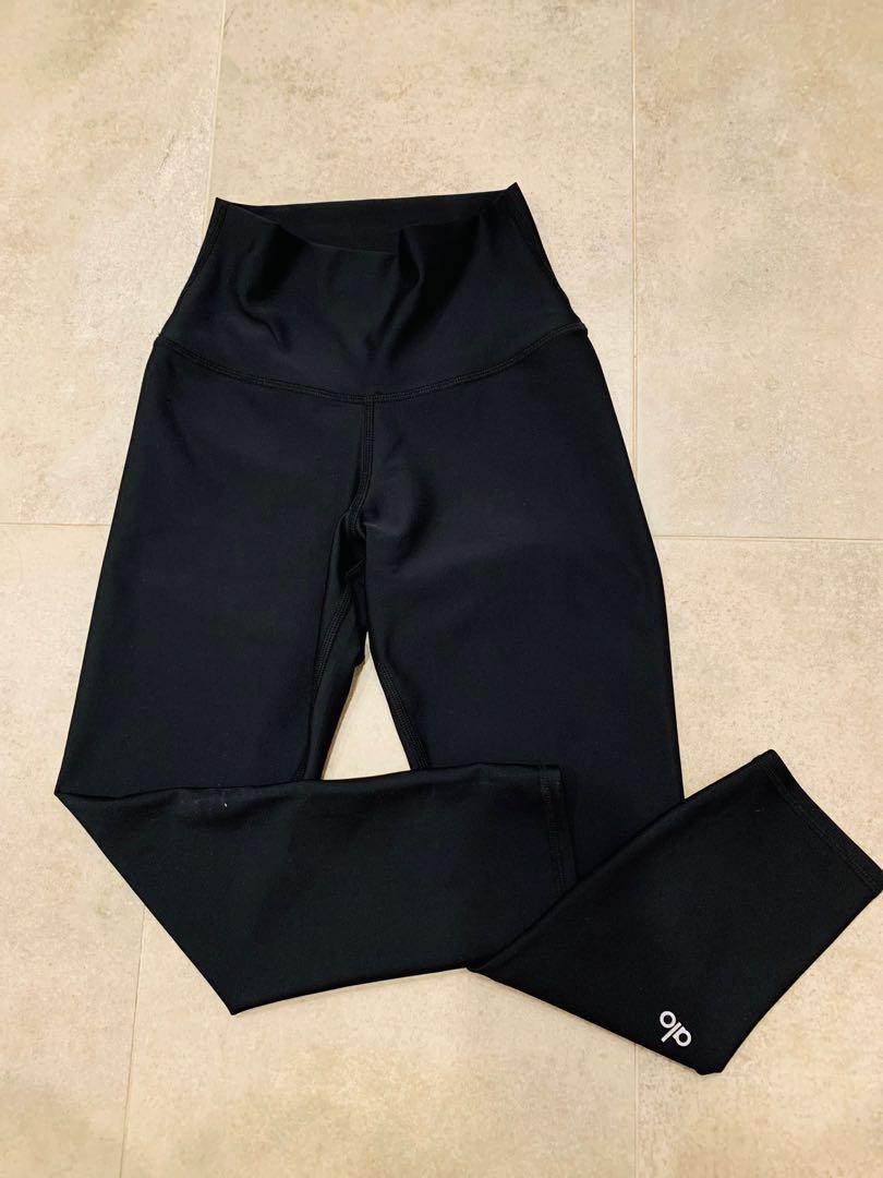 alo high-waist 4-pocket utility leggings xxs, 女裝, 運動服裝