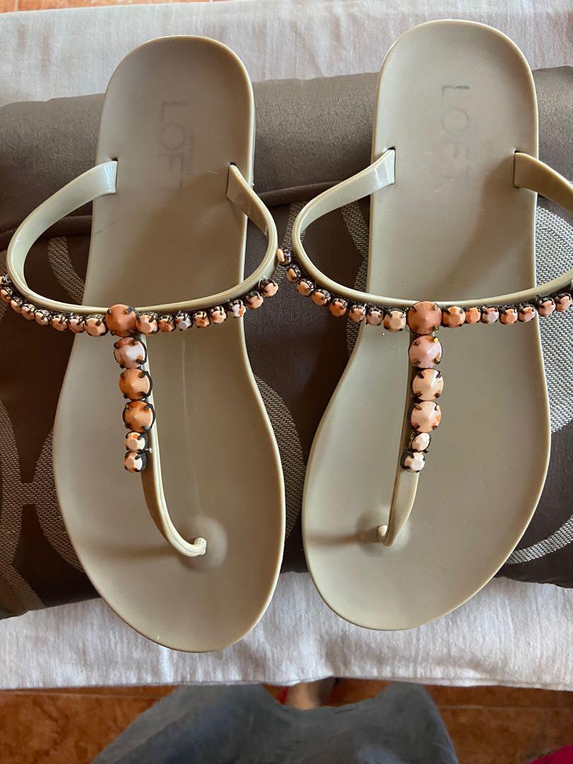 Ann Taylor Loft sandals, Women's Fashion, Footwear, Flats u0026 Sandals on  Carousell