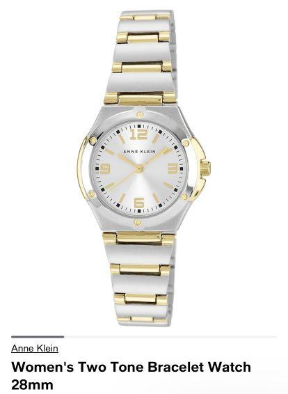 Anne Klein Two Tone 28mm Watch Women s Fashion Watches