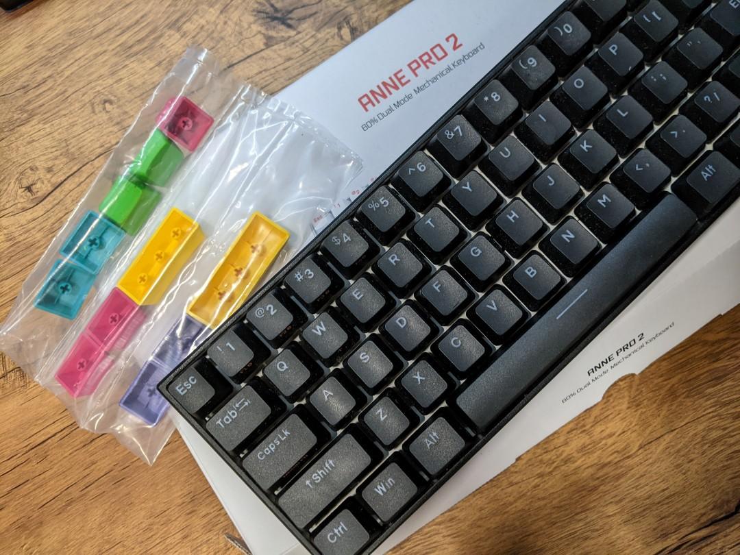 Anne pro 2 藍牙無線機械鍵盤（Gateron 紅軸）RGB 60%, 電腦＆科技, 電腦周邊及配件, 電腦鍵盤及相關產品 ...