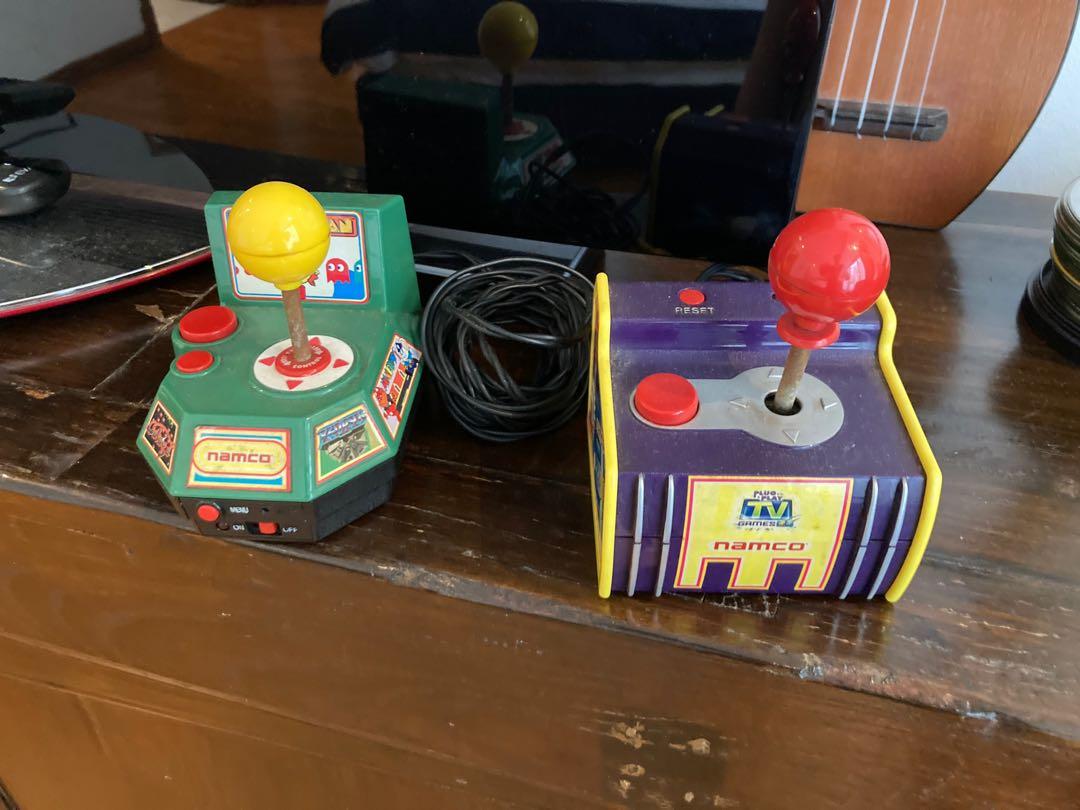 Arcade games plug and play Atari nintendo sega Pac-Man pacman digdug  galaxian pole position sega galaga, Video Gaming, Video Game Consoles,  Nintendo on Carousell