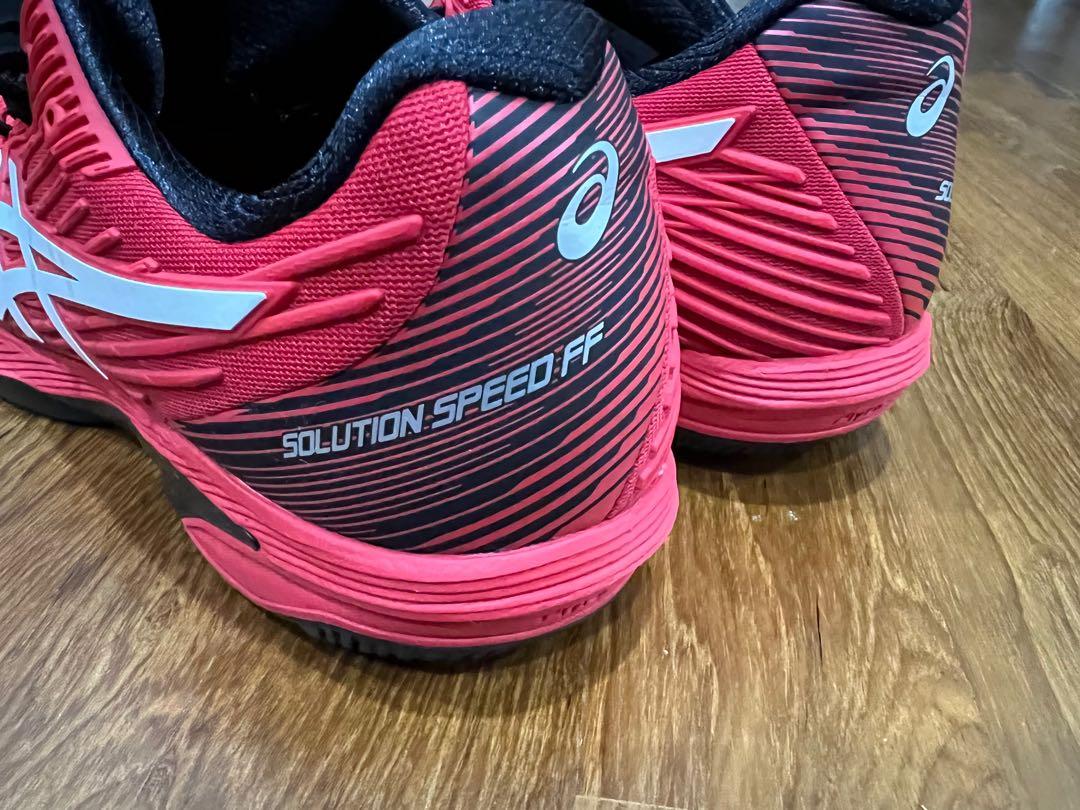 ASICS Tennis Shoes (Solution Speed FF), Men's Fashion, Footwear, Sneakers  on Carousell