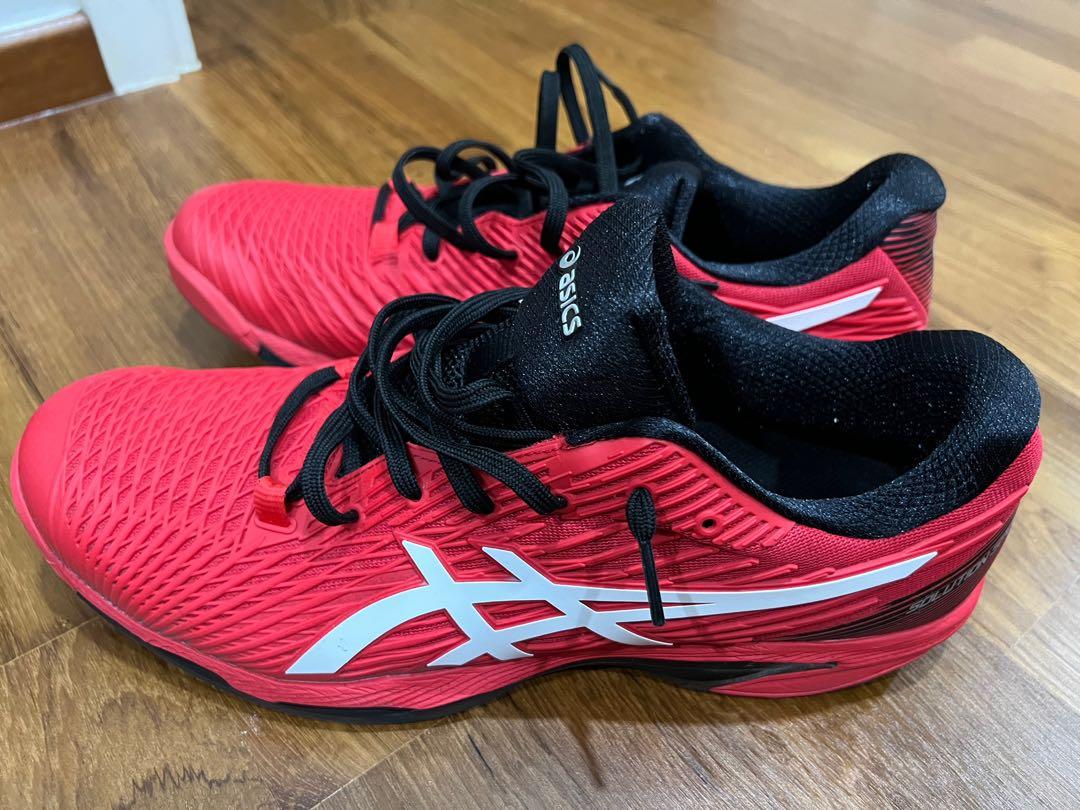 ASICS Tennis Shoes (Solution Speed FF), Men's Fashion, Footwear, Sneakers  on Carousell