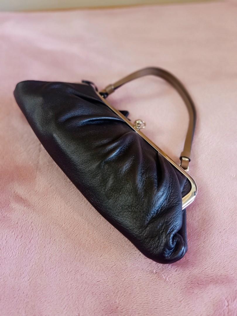 Authentic Marni Evening Leather Clutch bag