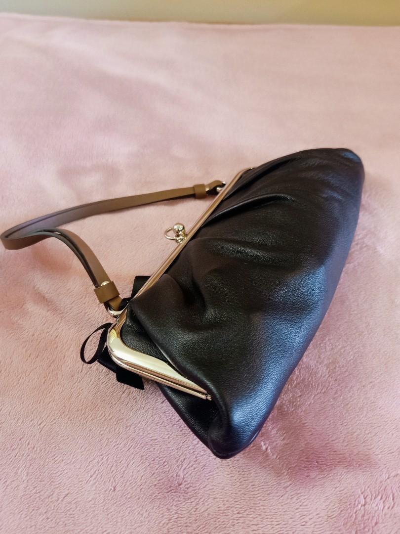 Authentic Marni Evening Leather Clutch bag