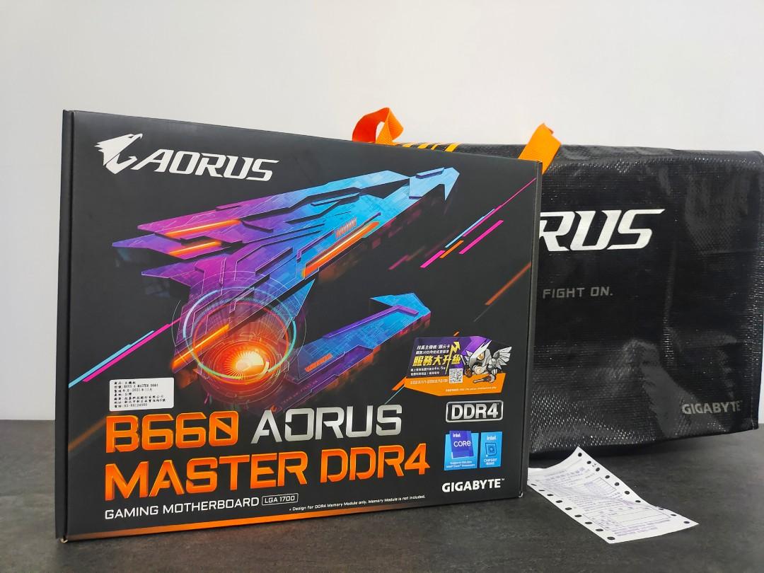 技嘉b660 aorus master ddr4, 電腦及科技產品, 電腦周邊產品, 電腦周邊